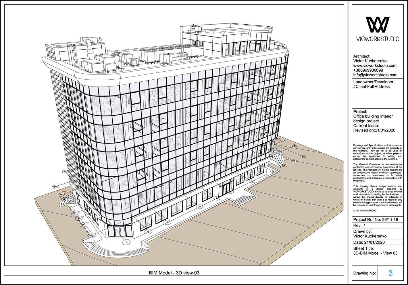 3D-BIM Model - Vview #3